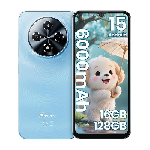 FOSSIBOT S5 Android 15 Unlocked Cell Phone