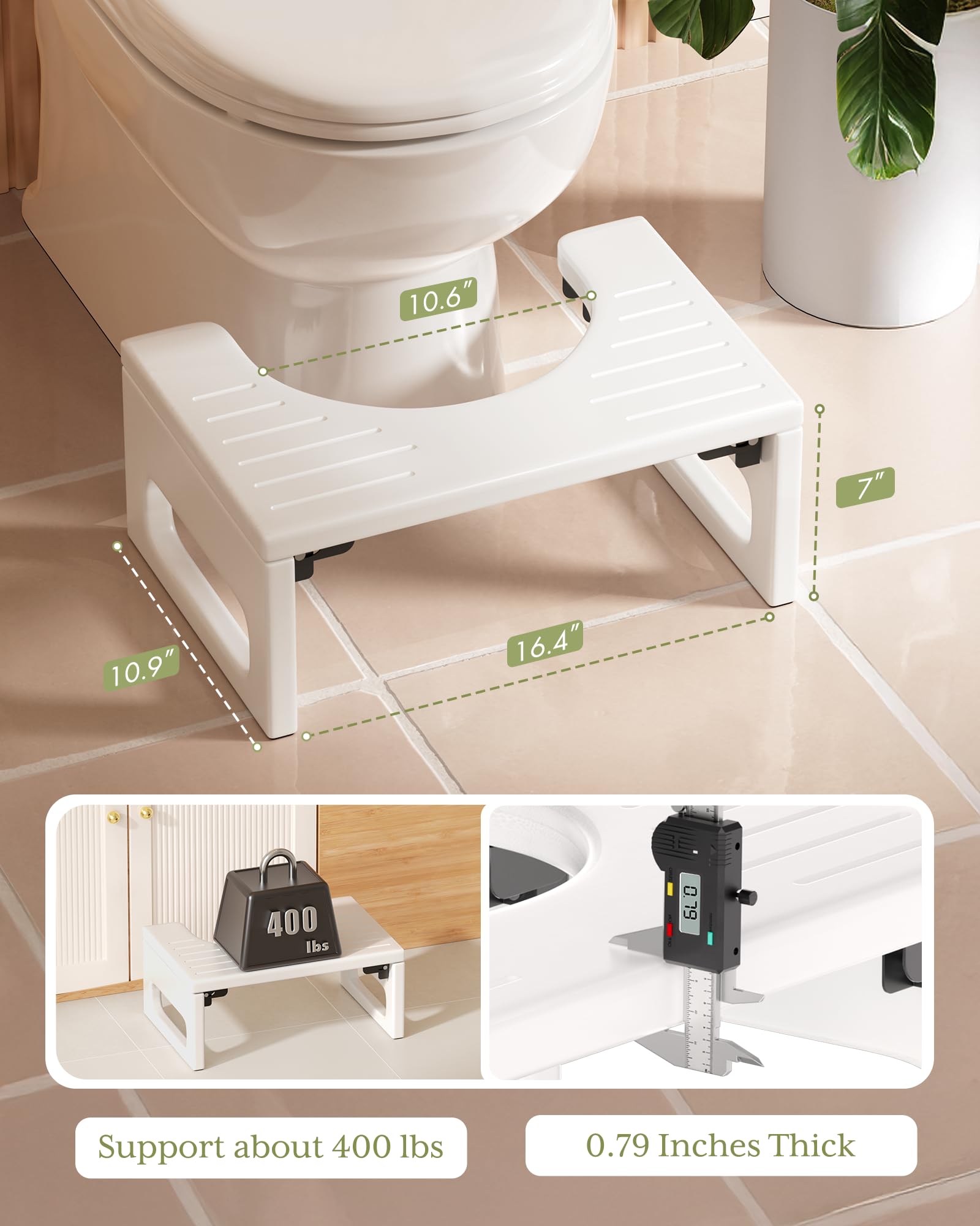MINNANO SEPARATE BATH ＆ TOILET XXL Ella Sleek 66 x 36 Acrylic Freestanding Center Drain Bathtub
