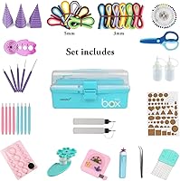 Vista 2 de Kits de Quilling - Herramientas y suministros Quilling,Engarzadora de papel,Papel Quilling