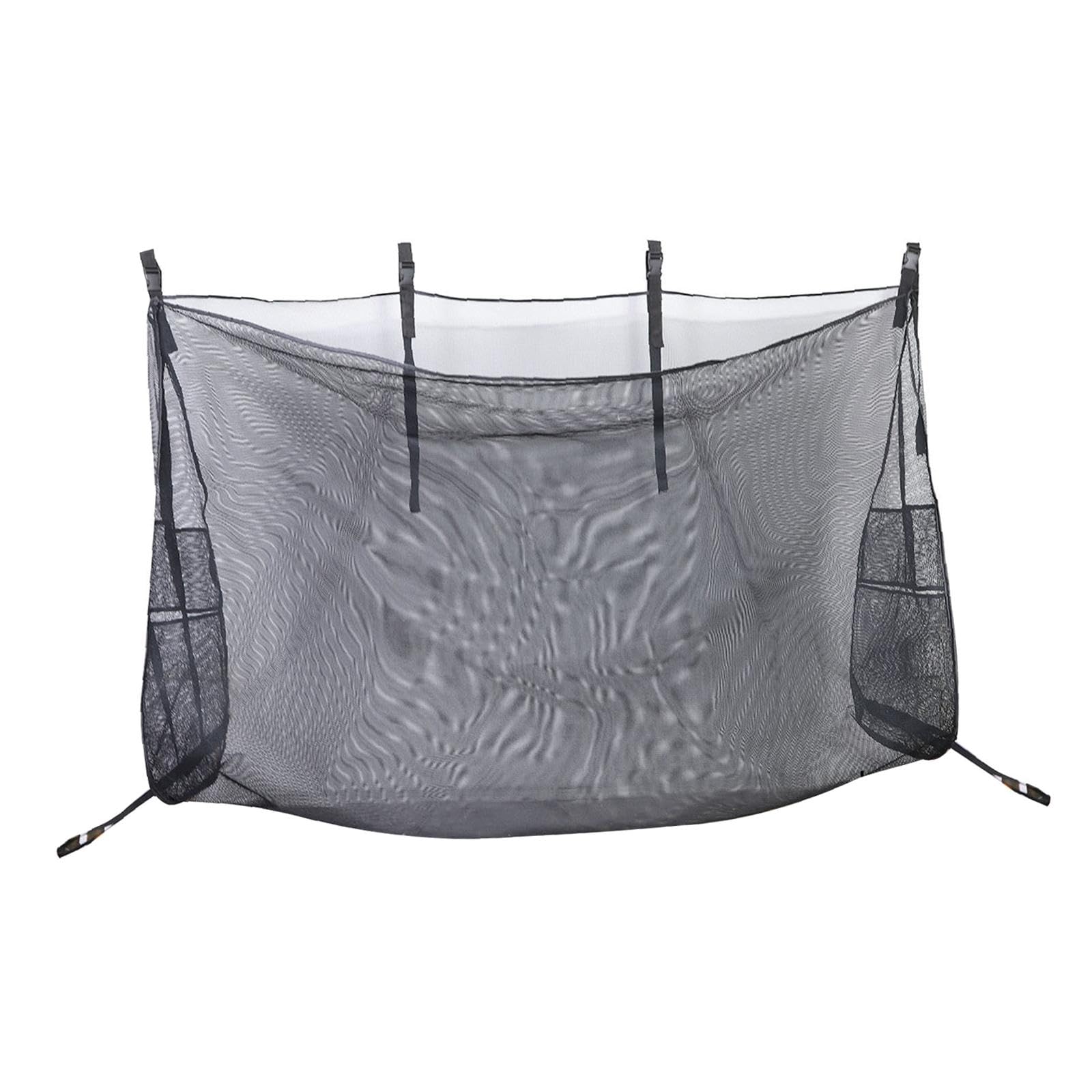 Grand Filet de Rangement Suspendu, Organisateur de Rangement pour Bouées de Piscine, Filet de Rangement pour Ballons de Basket-ball,