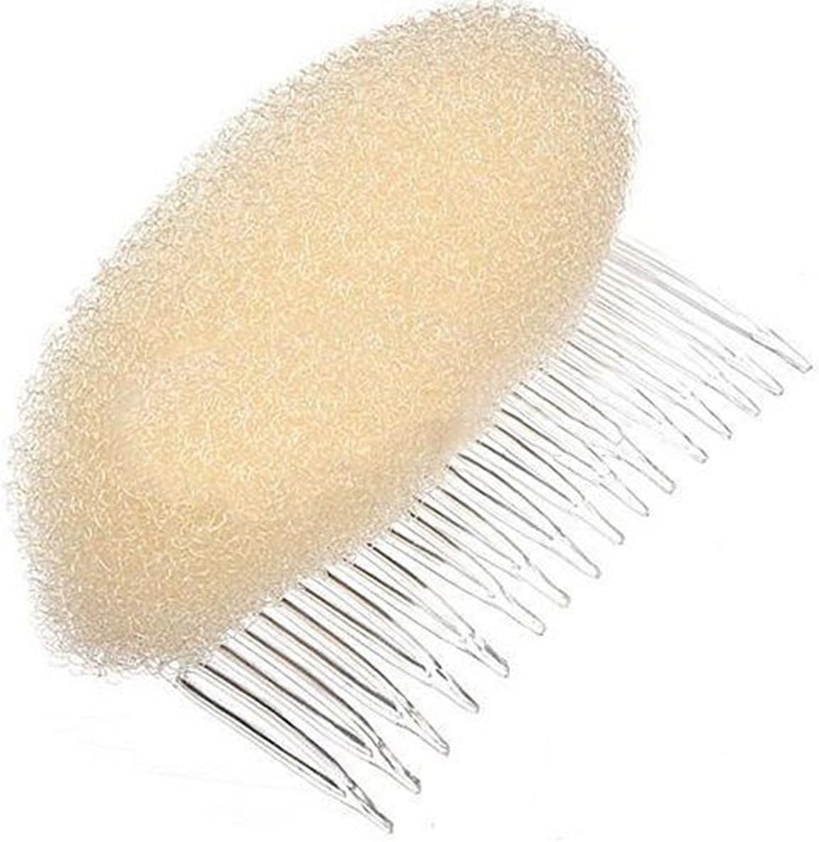 Careforyou1PC Lady Girl Women BUMP IT UP Volume Inserts Do Beehive hair styler Insert Tool Hair Comb Hair beauty (Beige)