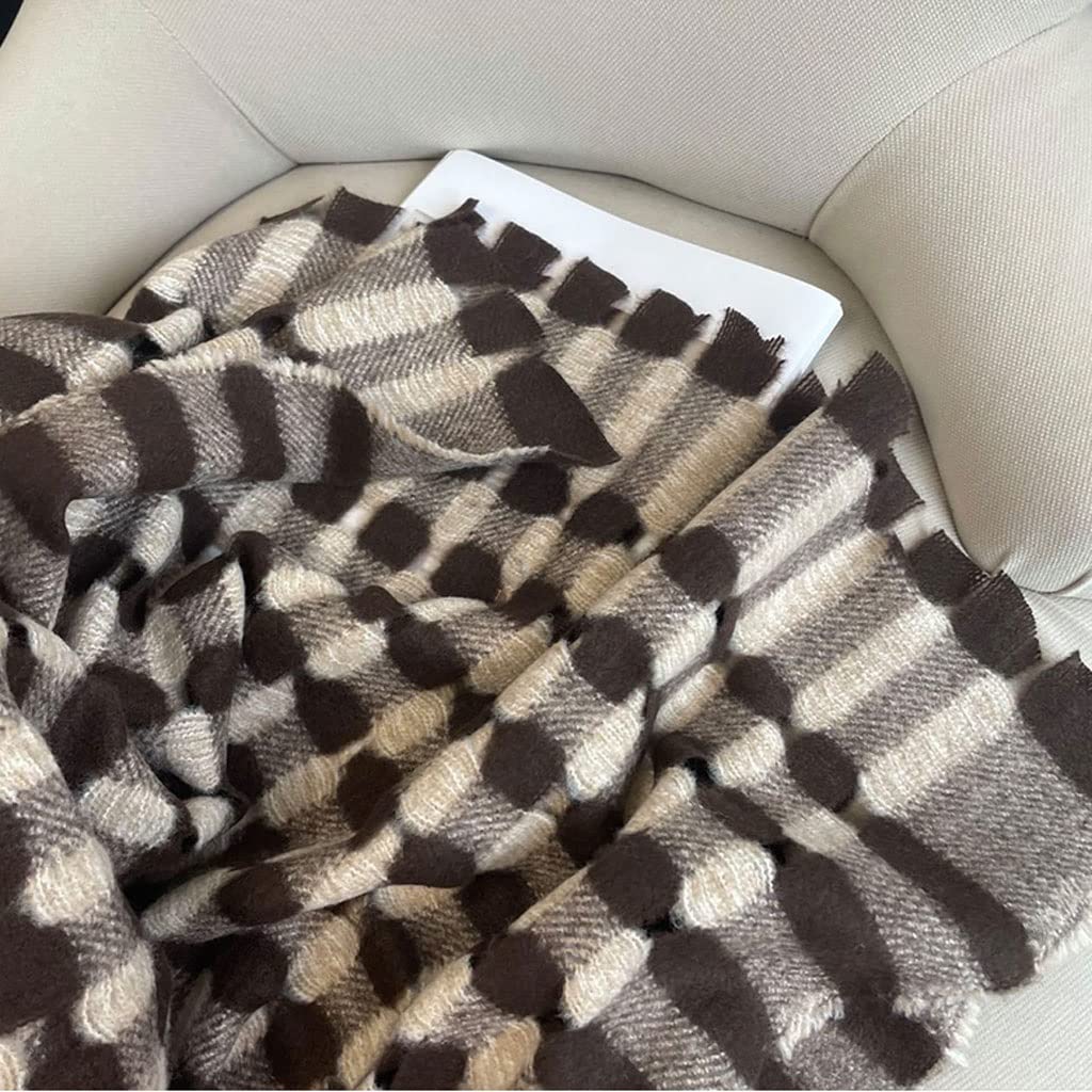 Szale,Ciepły Szal Luksusowy imitacja kaszmirowy szalik punkt scarfs kobieta moda jesień i zima pogrubienie ciepłe owinięta szale Ciepły Jesienno-zimowy