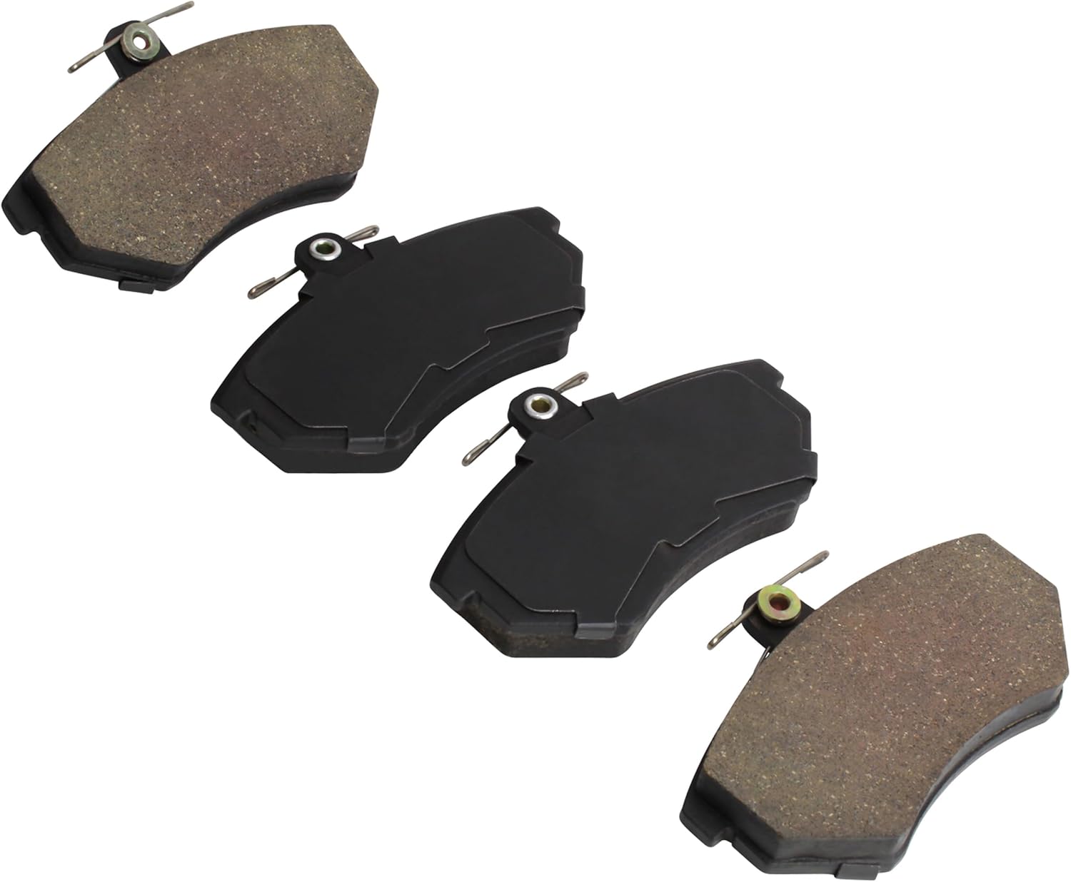 QUALITY-BUILT Front Semi-Metallic Brake Pads, QB 1000-0696M, Compatible with 1984-2009 Audi/Seat/Volkswagen (4000 Quattro,Cabrio,Cordoba,Coupe,Derby,Golf,Ibiza,Jetta,Lupo,Passat,Quantum,Scirocco)