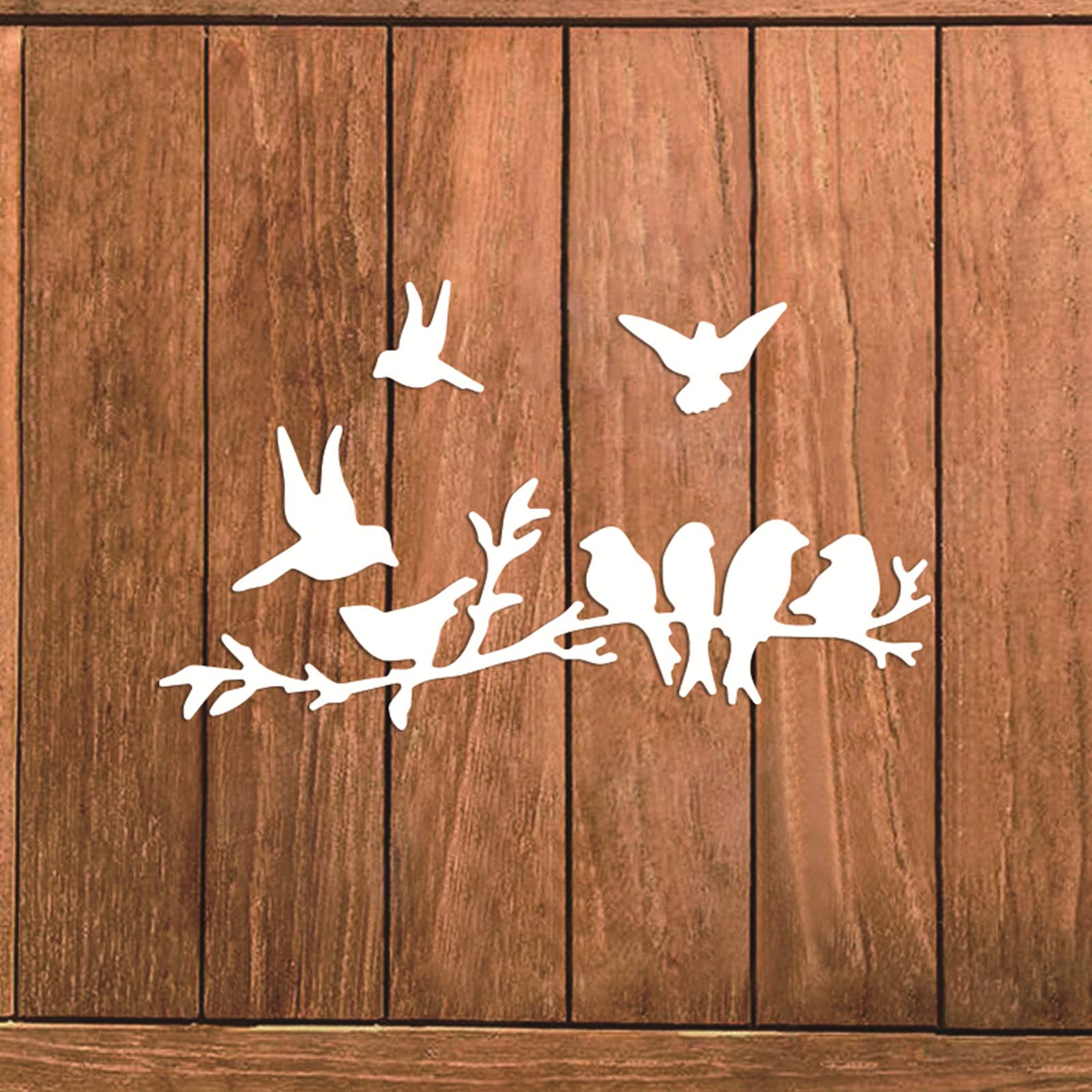 Matrices De Découpe En Métal Motif Oiseaux Sur La Branche - Pochoirs Pour Loisirs Créatifs, Gaufrage, Fabrication De Cartes, Photo, Décoration, Scrapbooking