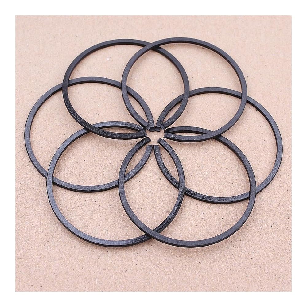 Segment de piston 44 mm pour réparer le moteur de tronçonneuse 55 350