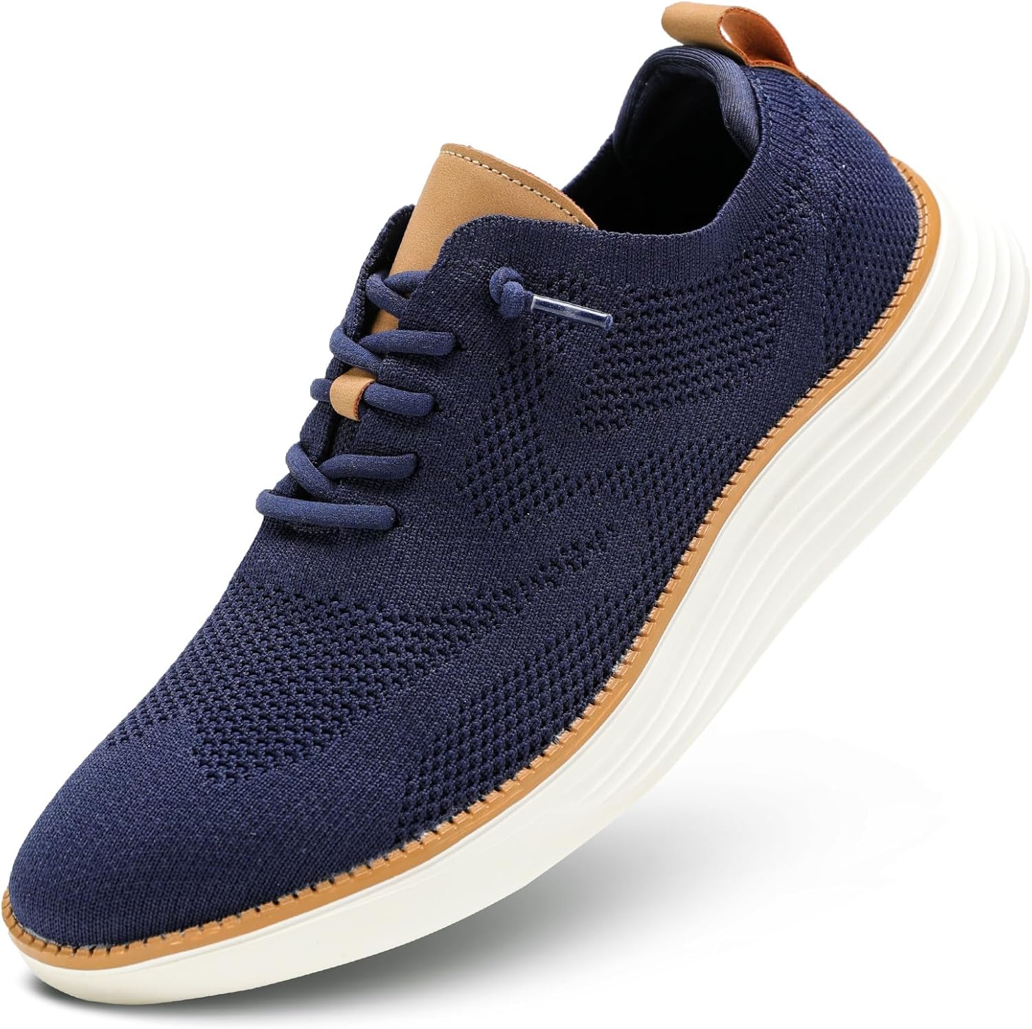 Men’s Casual Dress Shoes Fashion Mesh Oxfords Business Walking Work Sneakers Comfortable Lightweight