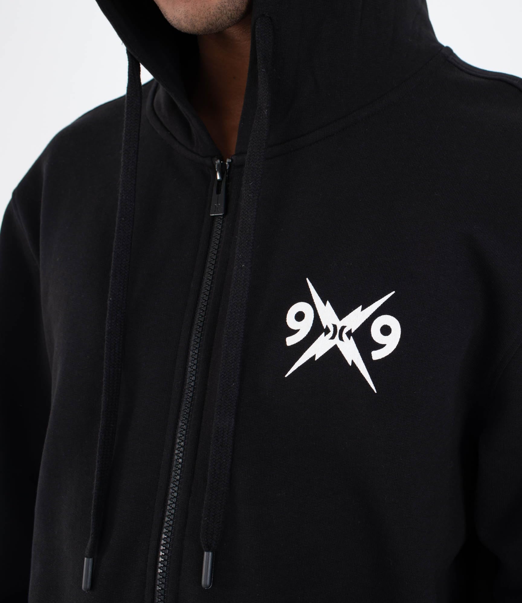 Hurley XXX Sudadera Cremallera Hombre con Capucha 999s Vintage Collection Skate Hoodie for Men