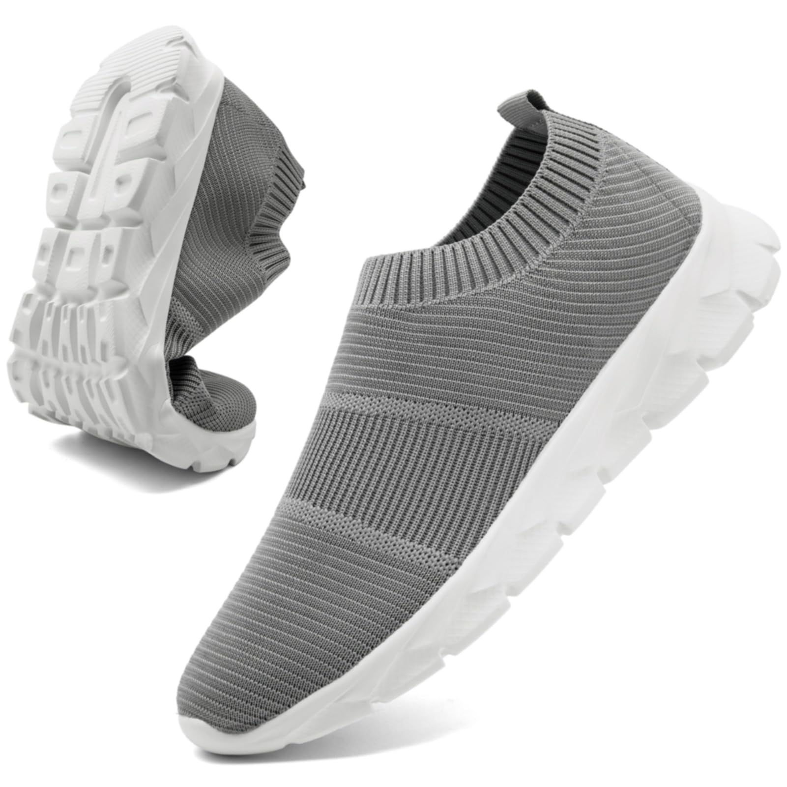 Slip on Sneaker Schuhe Herren Turnschuhe Laufschuhe Sportschuhe StraßEnlaufschuhe Sommerschuhe Walkingschuhe Joggingschuhe Fitness Männer Shoes