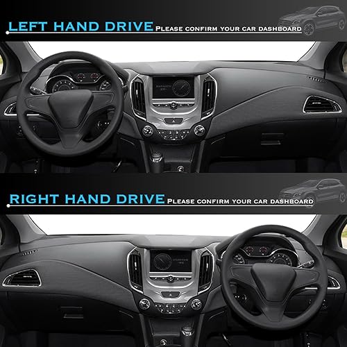 Miniatura 2 de BORATO Cubierta del salpicadero del automóvil, protector de sombrilla, alfombras, para Chevrolet Cruze 2016-2018 MK2 accesorios