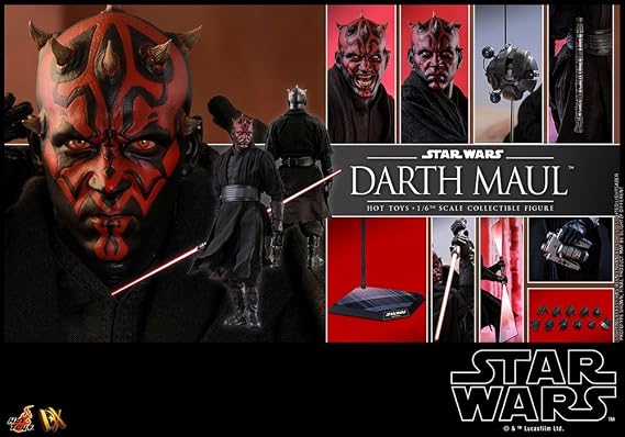 Movie Masterpiece DX Star Wars Episode 1/Phantom Menus 1/6 Scale Figure Darth Maul