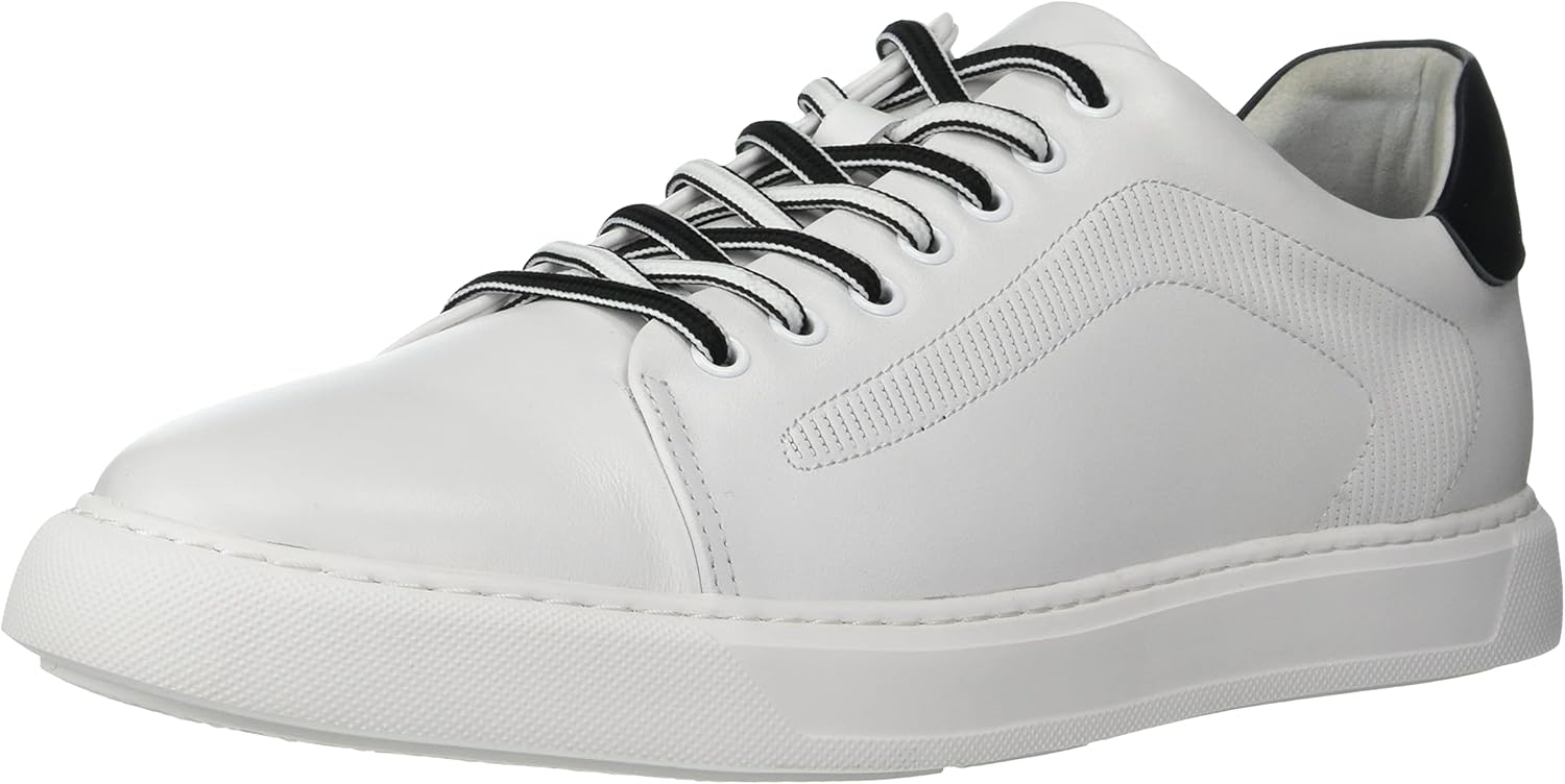 Zanzara Men's Carswell Sneaker, White, 9.5