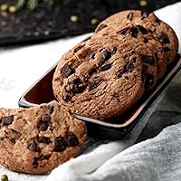 Vista 5 de Tiawudi Molde para magdalenas, molde para pan de hamburguesa de 4 tazas, molde grande para whoopie pies, utensilios para hornear antiadherentes