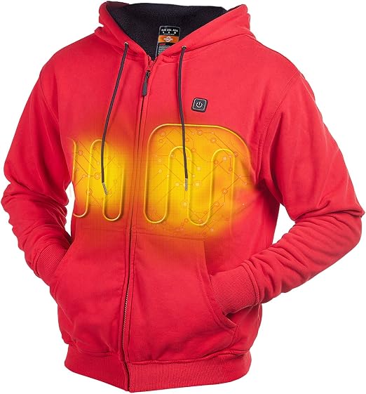 KABCON Heated Hoodie with Battery and Charger (Unisex) (Small, Black) :  Amazon.ca: Clothing, Shoes u0026 Accessories