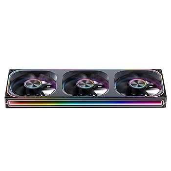 JONSBO ZA-360BR (Reverse) PC Case Fan,All(3)-in-One,Single