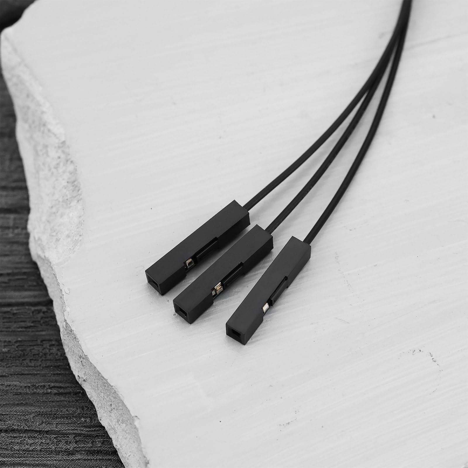 The Lord of the Tools 10 szt. męski na żeński przewód rozruchowy Du-pont, 2,54 mm, kabel taśmowy 28AWG, do drukarek 3D płyty głównej, 140 mm