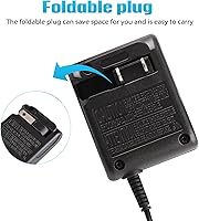 Vista 3 de Cargador para Gameboy Advance SP, adaptador de CA para Nintendo NDS y Game Boy Advance SP Systems, cargador de viaje de pared, cable de carga de 5.2