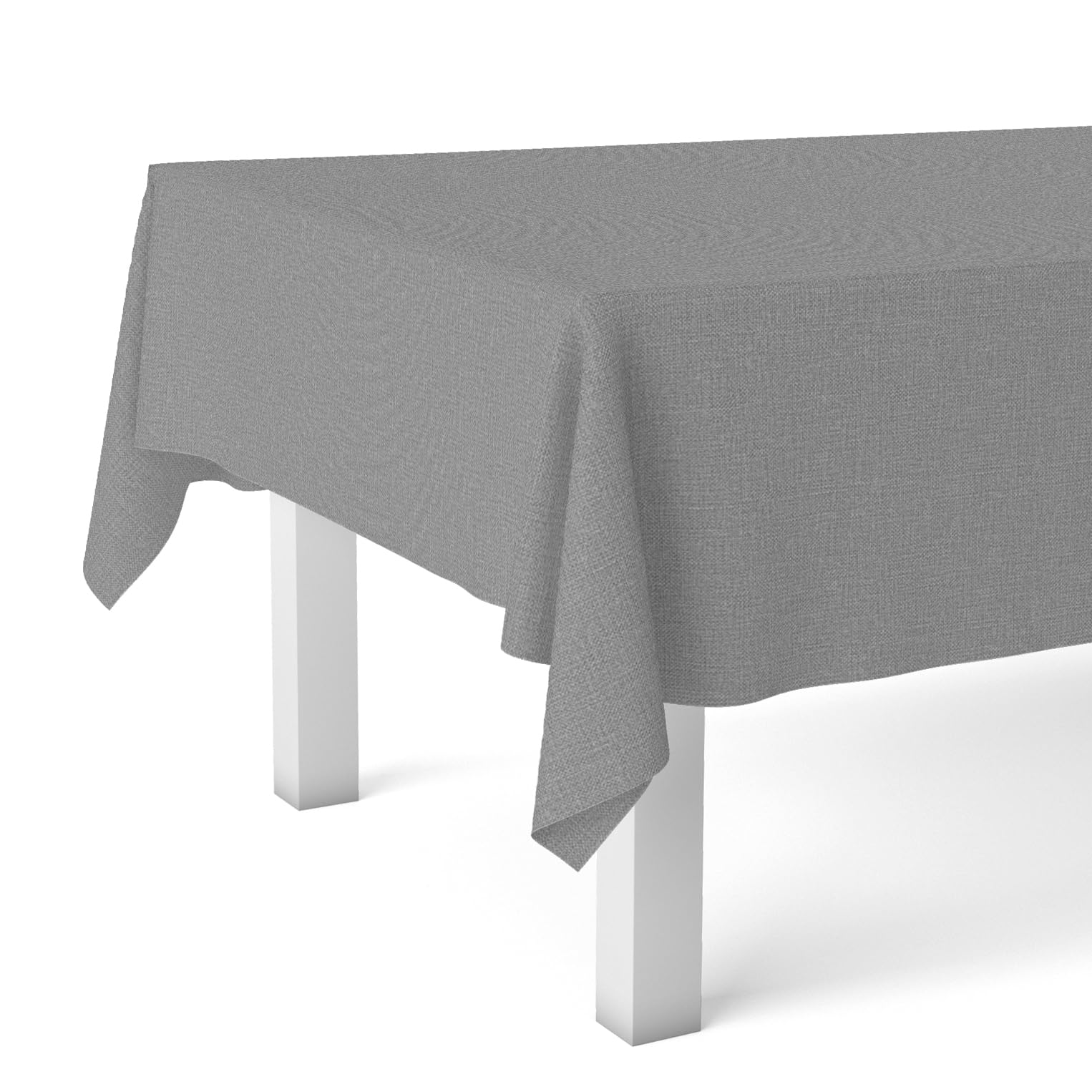 Martina Home Grey Ter Oilcloth Tablecloth 260 X 140 Cm