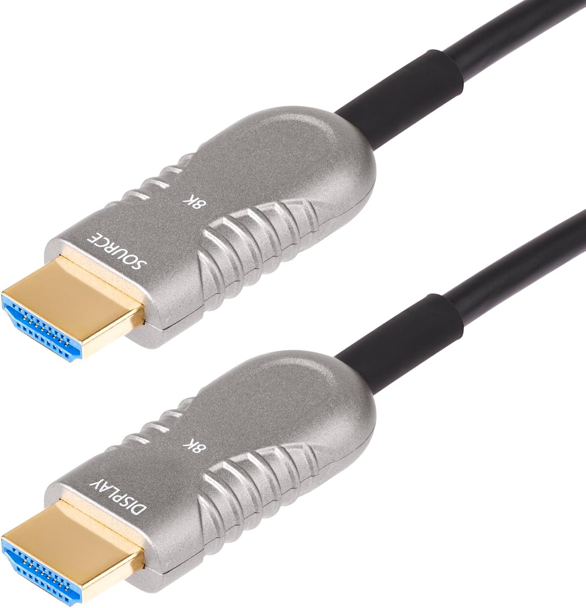 StarTech 50ft Active HDMI 2.1 Cable, 8K 60Hz, 48Gbps Certified | Certified Ultra High Speed HDMI 2.1/2.0 Cable, CMP Plenum, 2.1 Hybrid, Optical, 8K-A-50F-HDMI-CABLE