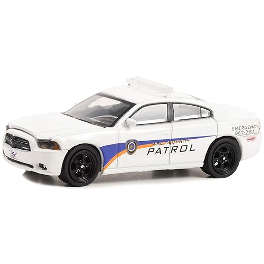 1/64 GREENLIGHT 2014 DODGE CHARGER KENNEDY SPACE CENTER (KSC) SECURITY PATROL HOBBY EXCLUSIVE