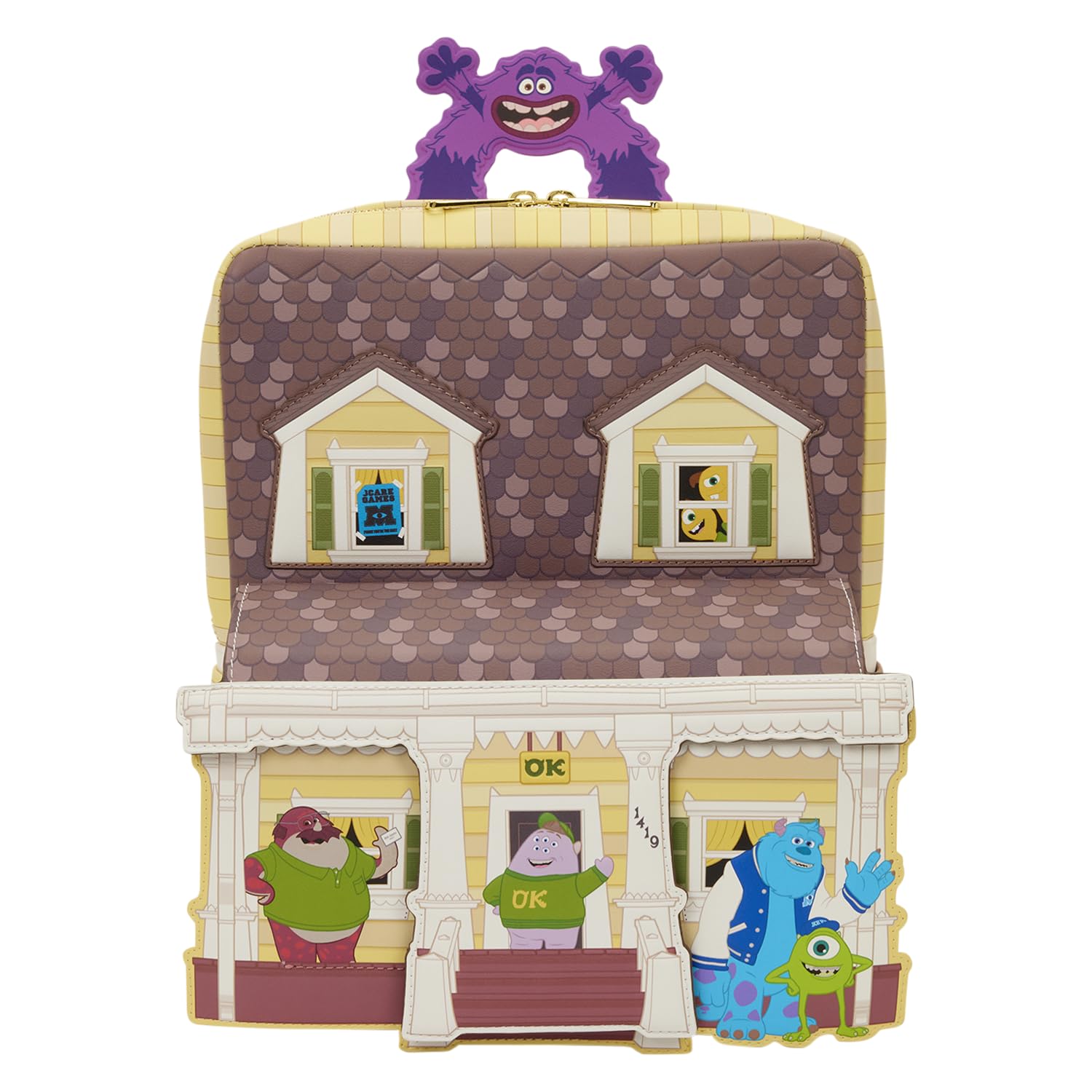 Amazon.com: Loungefly Disney: Pixar - Monsters University - Oozma