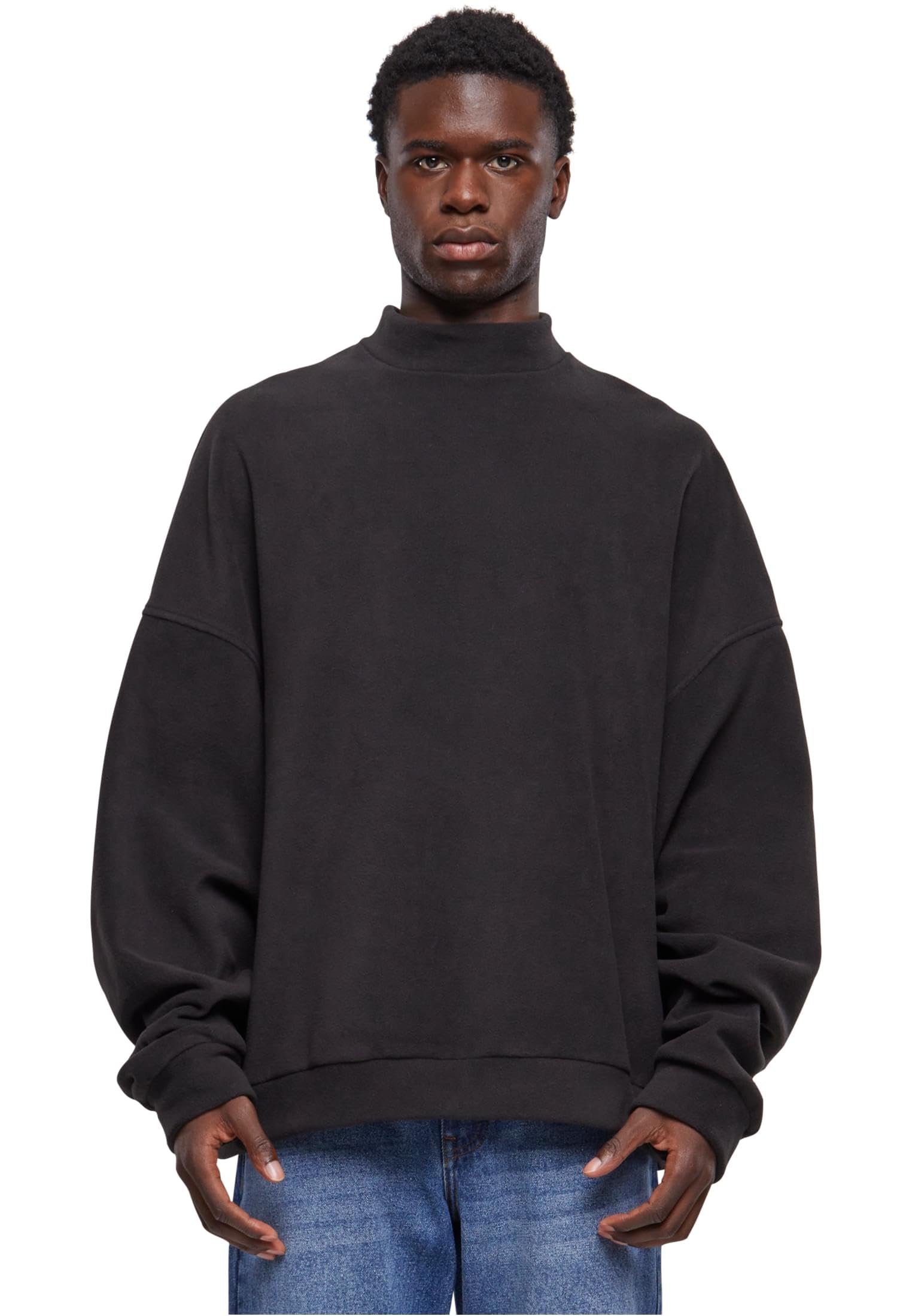 Urban Classics Herren Oversized Polar Fleece Crew