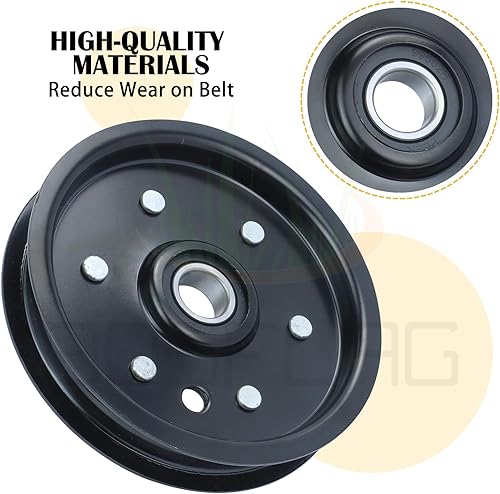 Miniatura 8 de 786848 La polea tensora reemplaza la polea tensora Hustler 786848 786848, polea Hustler 607525, polea Hustler 607525 para cortacésped Hustler 60 en