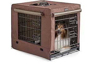 BestPet 24,30,36,42,48 Inch Dog Crates for Large Dogs Folding