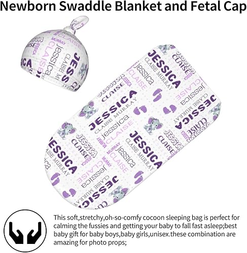 Miniatura 10 de Manta personalizada para bebé y niño con nombre, mantas de bebé personalizadas para niñas y niños con nombre, artículos personalizados para bebés,