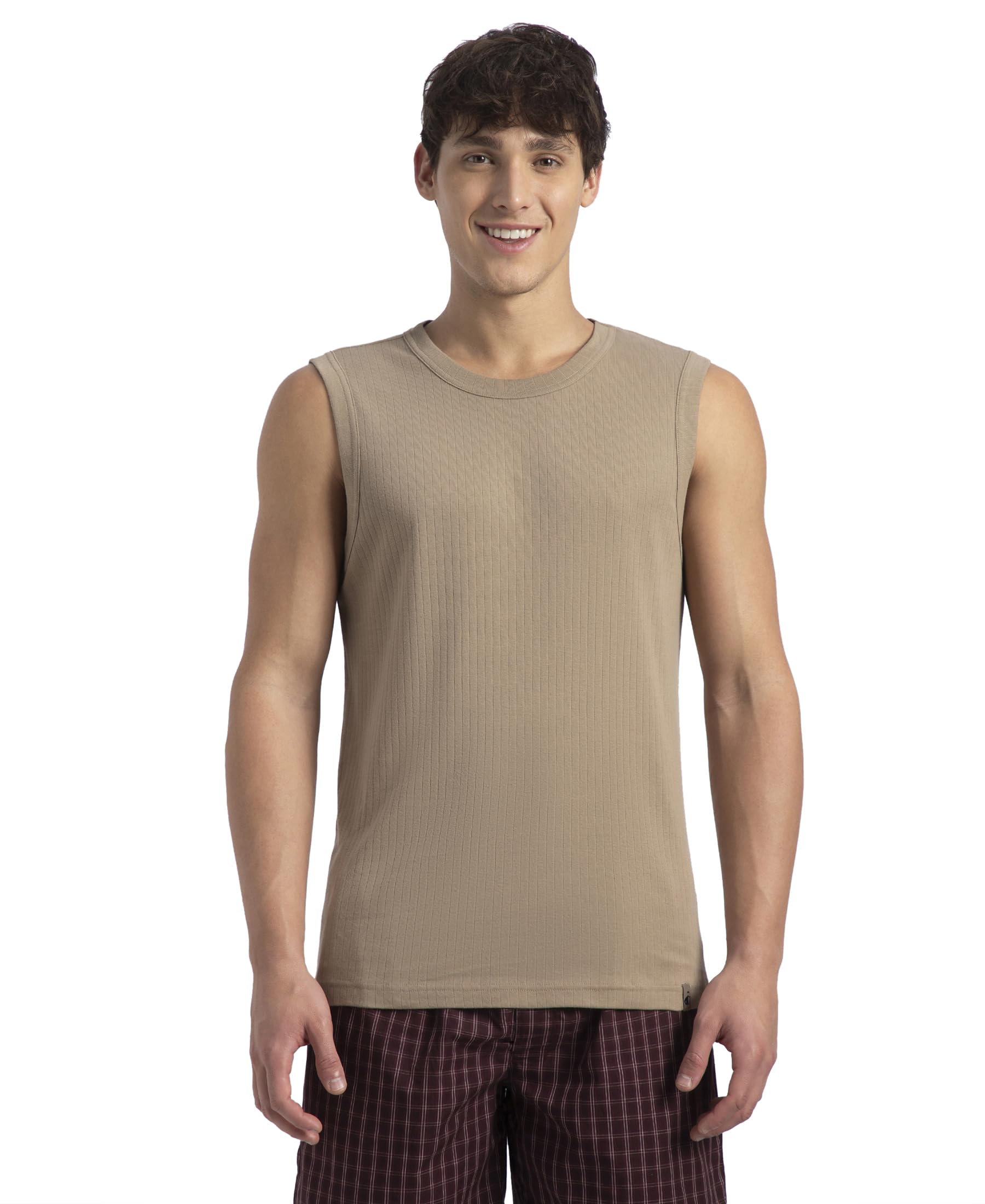 Men's Solid Regular Fit Vest