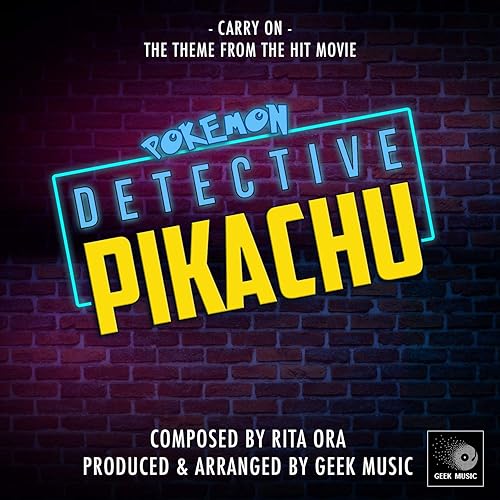 Pokémon Detective Pikachu Carry On By Geek Music On Amazon