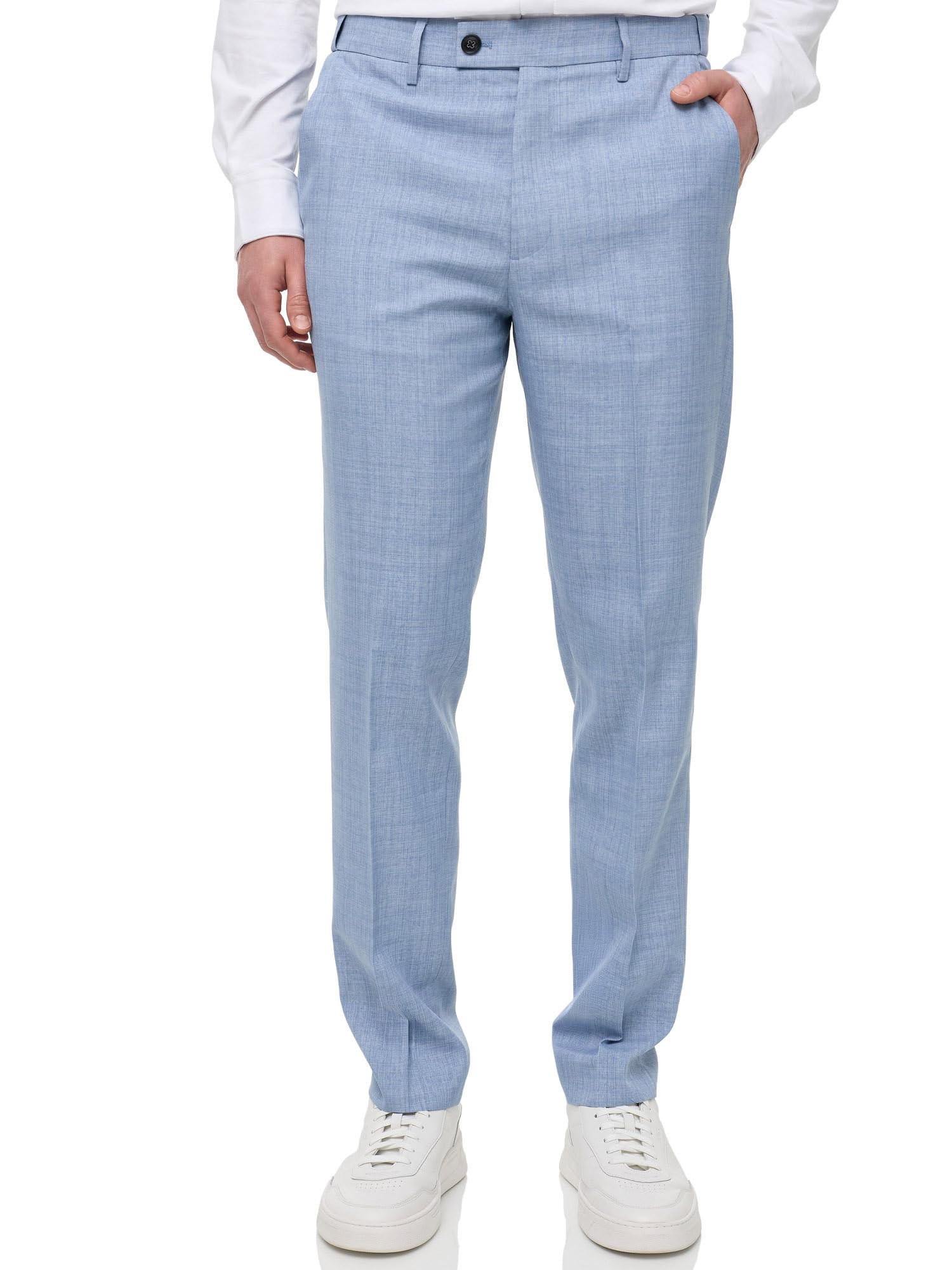 JEFF Herren JFElliot Elegante Anzughose Businesshose Stoffhose mit Stretch | Elegante Businesshose im Regular Fit mit Stretch, Stoffhose, Herrenhose, Alltagshose, Freizeithose, Anzughose für Männer