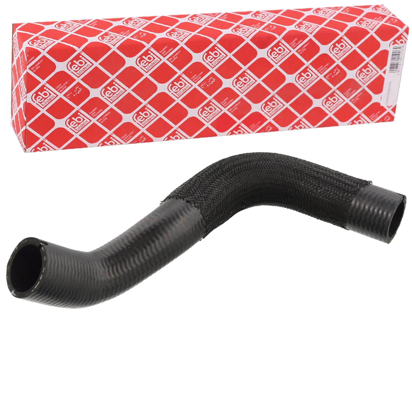 febi bilstein 106272 Coolant Hose Black