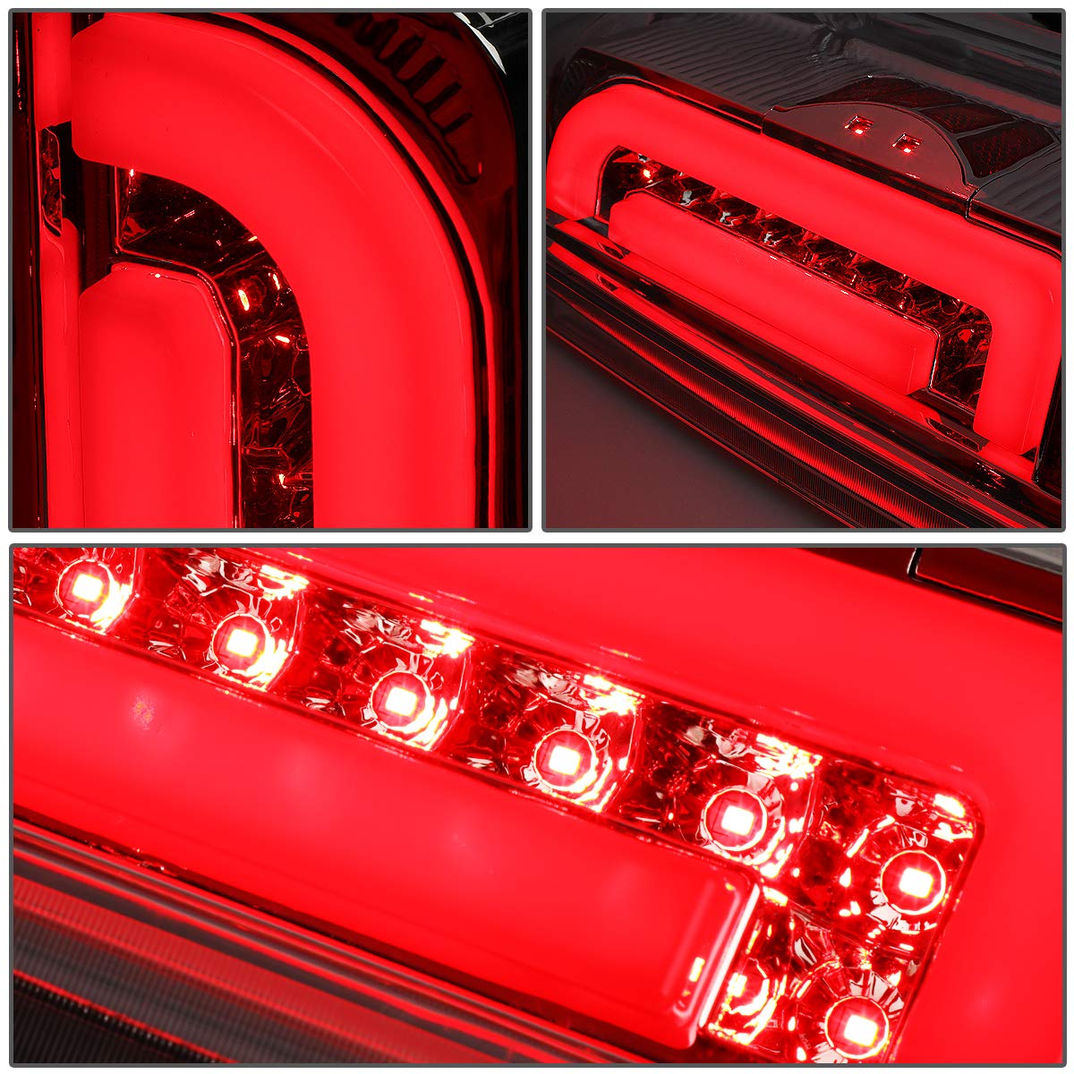 FULL LED]FOR 90-97 FORD F150 F250 F350 BRONCO TAIL LIGHT REAR - Foto 4