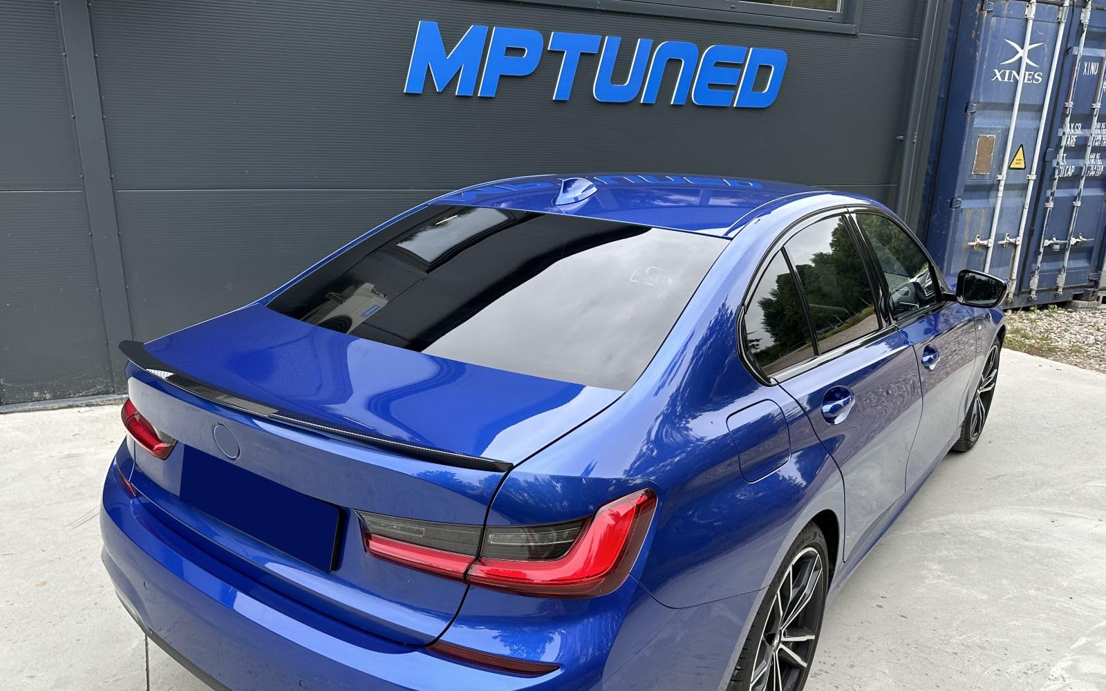 MpTuned G20 M4 Style Spoiler posteriore lucido nero per 3 berlina 2019-2023 berlina 318i 320i 330i 340i m340i 318d 320d 330d 340d m340d