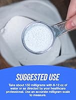 Vista 4 de BulkSupplements. com Benfotiamine Powder - Suplemento de vitamina B1 Benfotiamina, vitamina B1 soluble en grasa, sin gluten, 150 mg por porción, 100