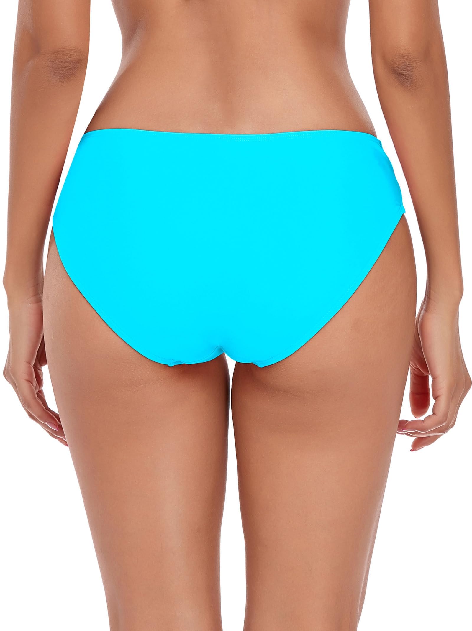 Ocean Blues Slip Bikini Donna - Vita Media con Tagli Laterali