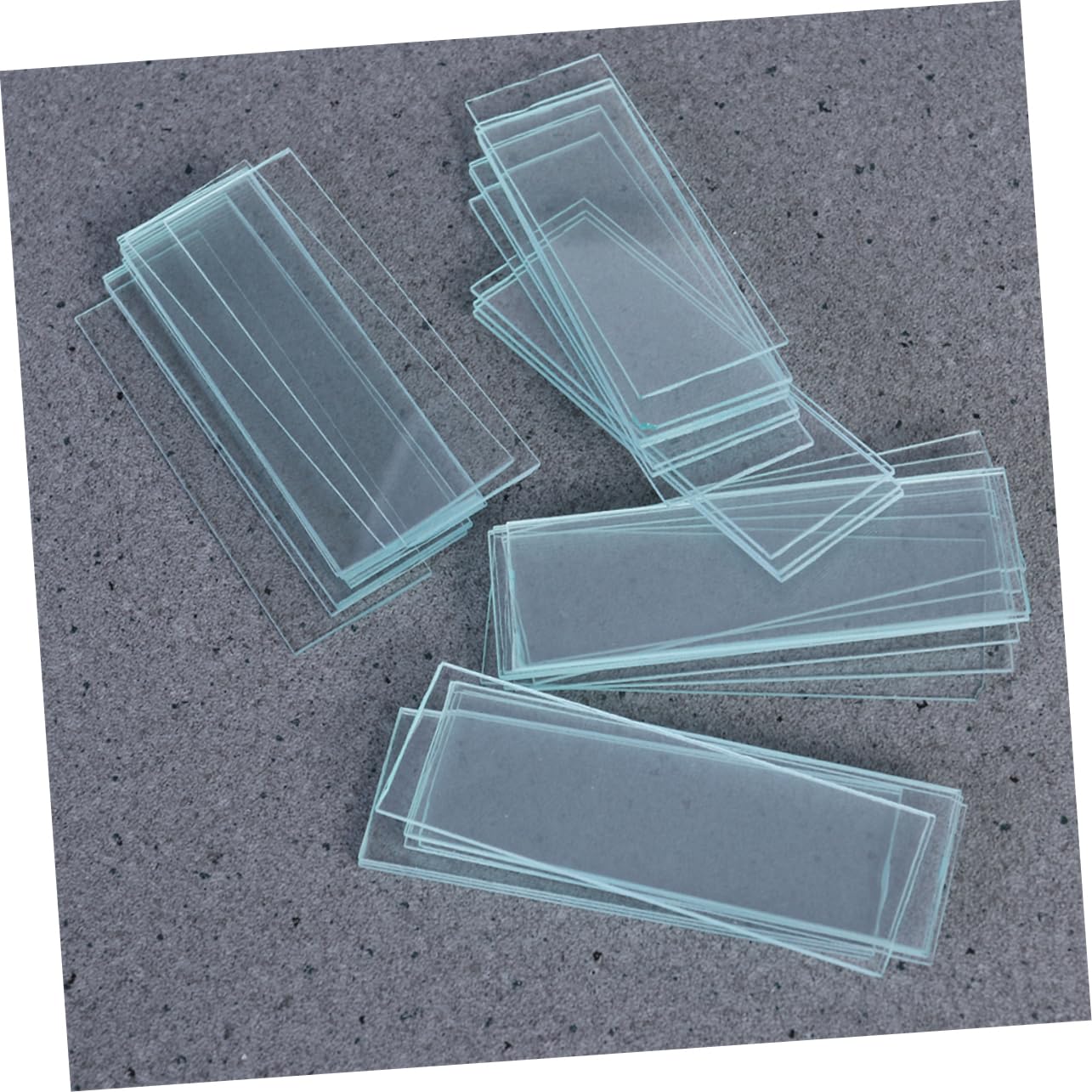 Microscope Slide Kit 450 Pezzi in Vetro, Glass Slides | Microscope Coverslip, Vetrini Microscopio Preparati, Accessori per Coprioggetto per Laboratori, Festa Scuola Decor