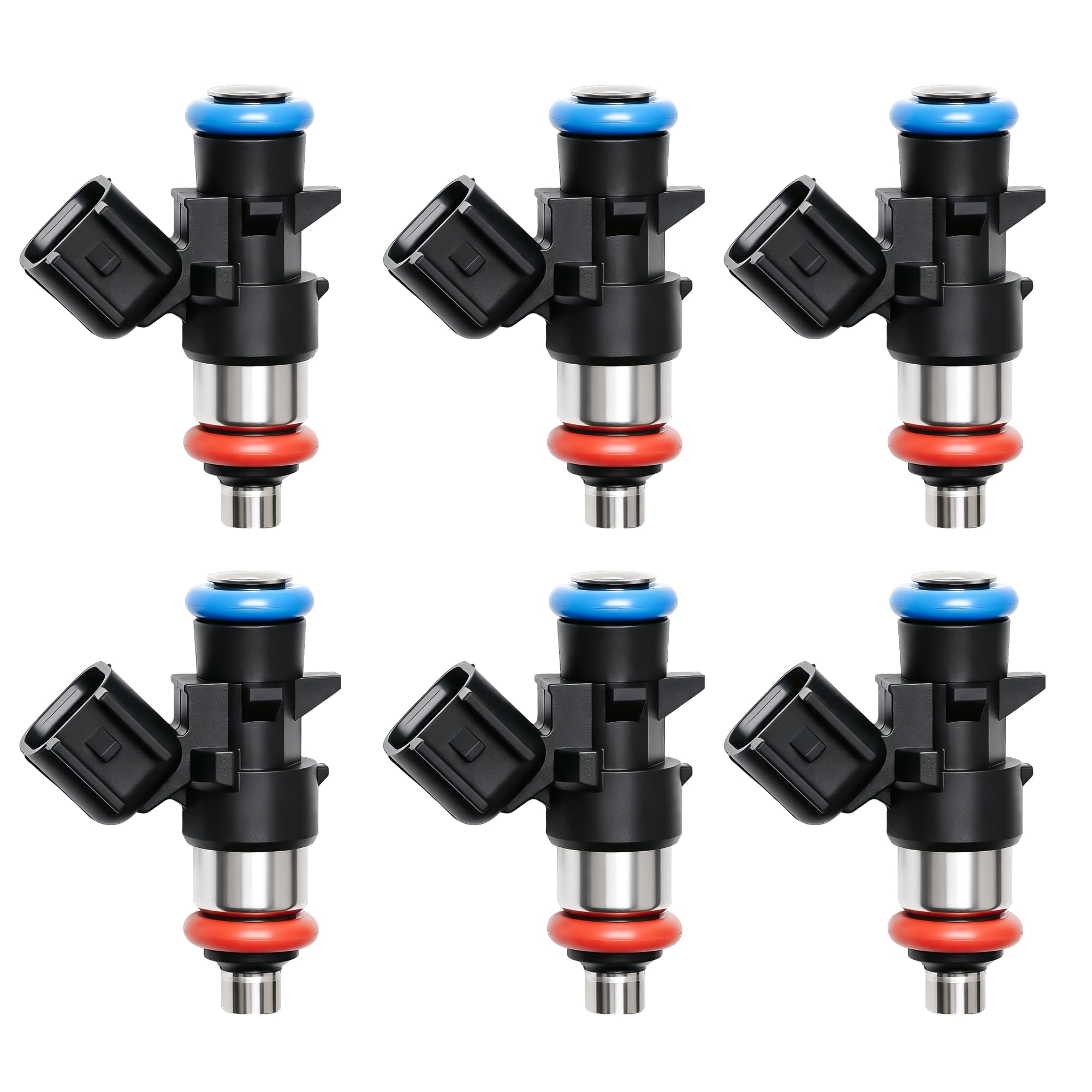 Fuel Injectors 0280158233 Compatible with 2011-2017 Chrysler 200/300 Dodge Challenger Charger Jeep Grand Cherokee Wrangler Ram 1500/2500/3500 3.6L
