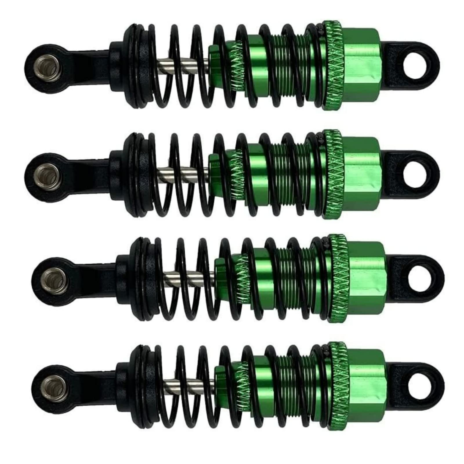 TOOMOD - Kit De Amortiguadores Rellenos De Aceite RC De 1/10 De 70 Mm Para Tamiya CC01 WR-02 Axial SCX10 D90 HPI HSP 1/10 Sobre Orugas Para Coche