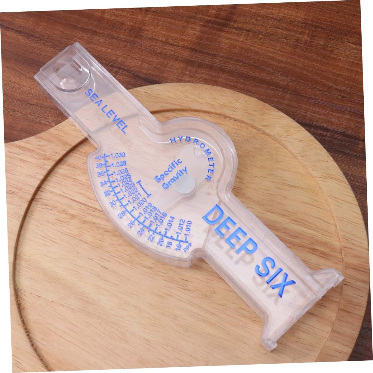 VANZACK Meter Hydrometer for Fish Tank Rectangle Type Simple Floating Reading Clean Precise