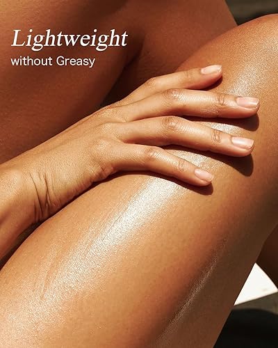 Miniatura 4 de Aceite corporal multiusos para piel, cara, cabello y uñas, aceite orgánico multiusos con pétalos de rosa, vitamina E y aceite de almendras nutritivo