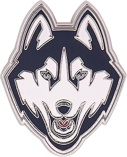 University of Connecticut Lapel Pins UConn Huskies Logo Enamel Made of Metal (Pin A)