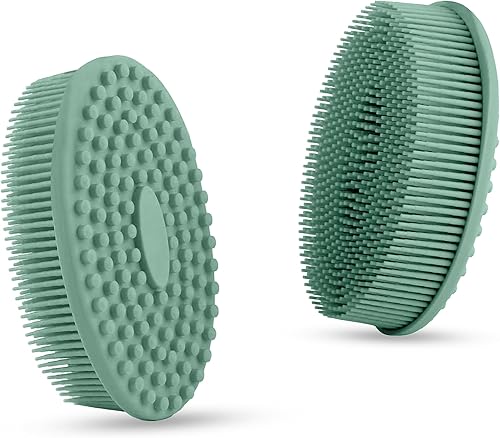 Miniatura 9 de Depuradores corporales de silicona para uso en la ducha, depuradores de baño de silicona para mujeres, depurador de ducha de silicona para el