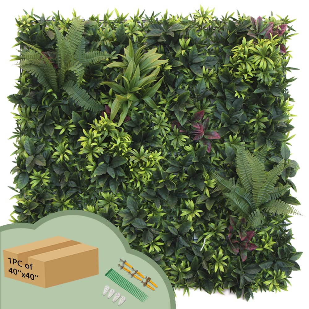 Amazon｜ULAND ウォールグリーン 1mx1m 壁面緑化 フェイクグリーン