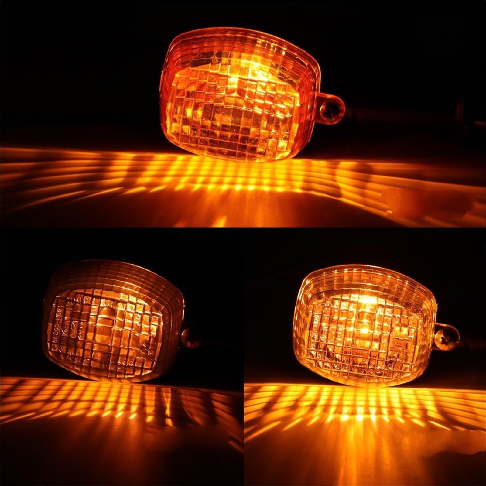 Indicatore Luce Indicatori Di Direzione A LED Anteriori Per Moto Per Per NINJA 250R 500R Per GPZ 500/S 1100 Componenti Per Lampade Indicatori Direzione Frecce Moto