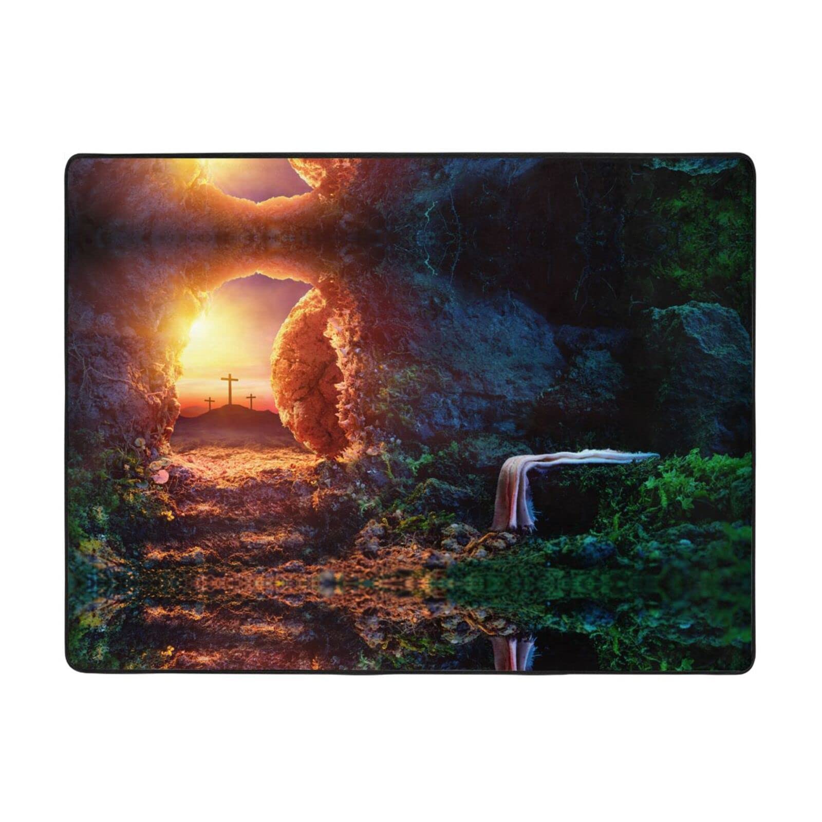 Tapis en flanelle douce Sunrise pour créer un salon chaleureux et accueillant