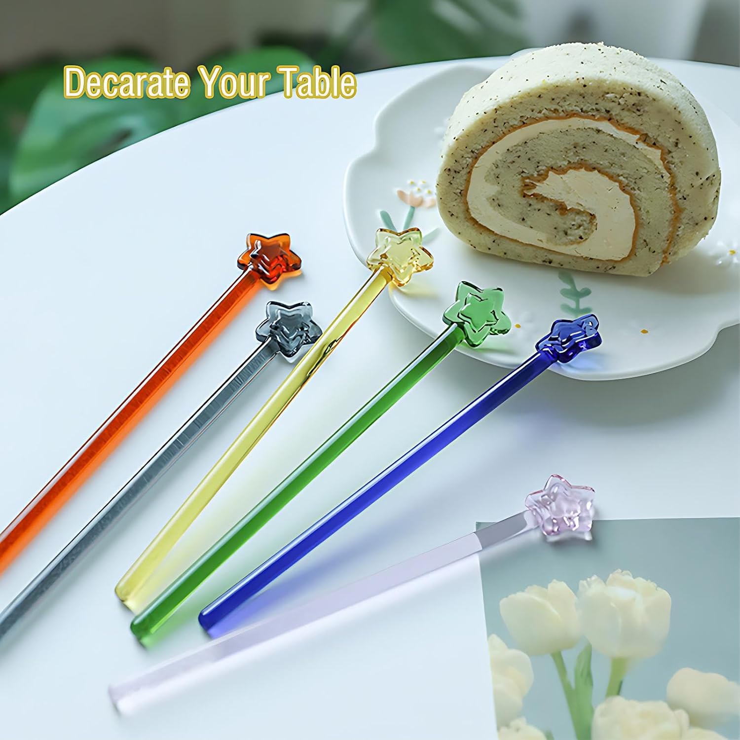 6.5” Coffee Beverage Stir Sticks Cocktail Stirrers Swizzle Stick