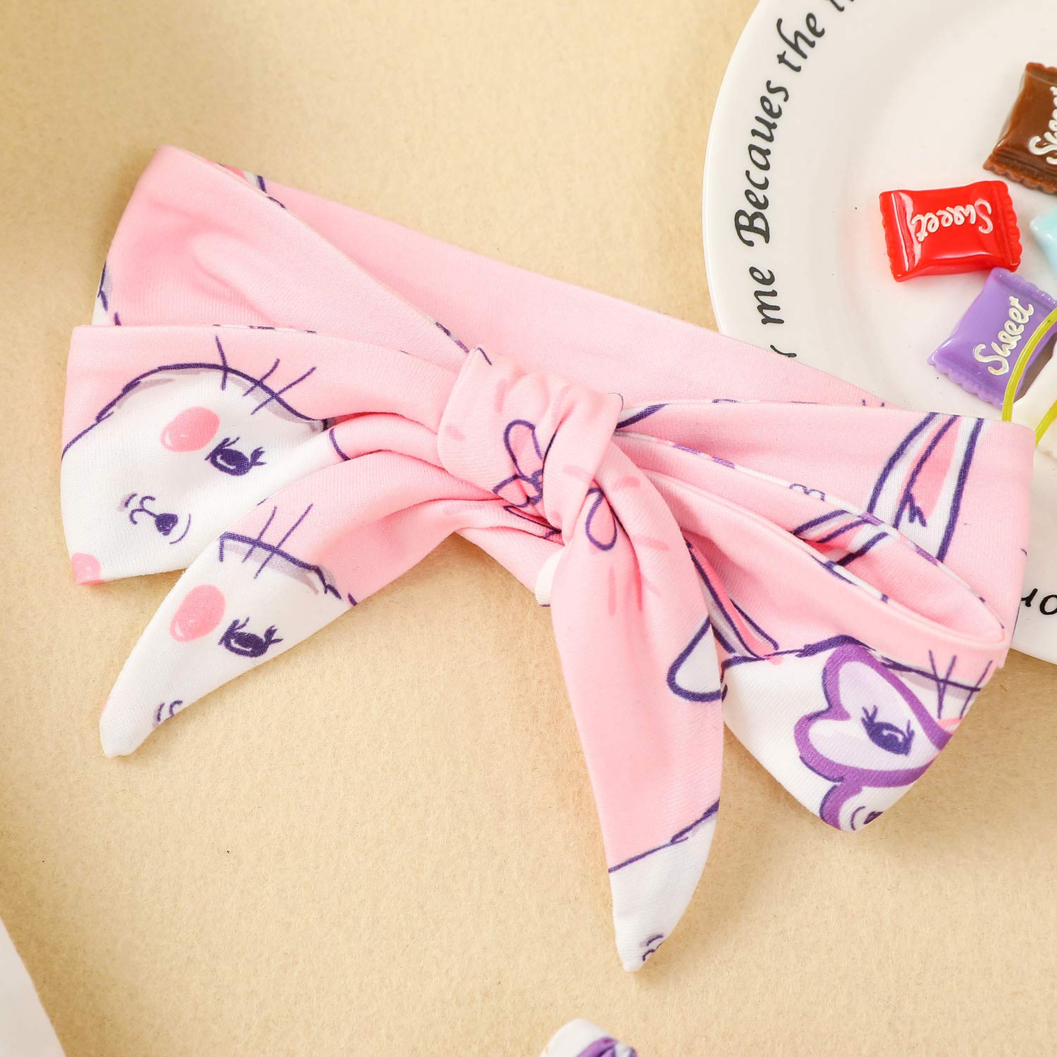 Infant Baby Girls Easter Day Clothes Short-Sleeve Romper Bodysuit Top Shorts Pants Bunny Egg Spring Outfits (Pink, 6-9 Months)