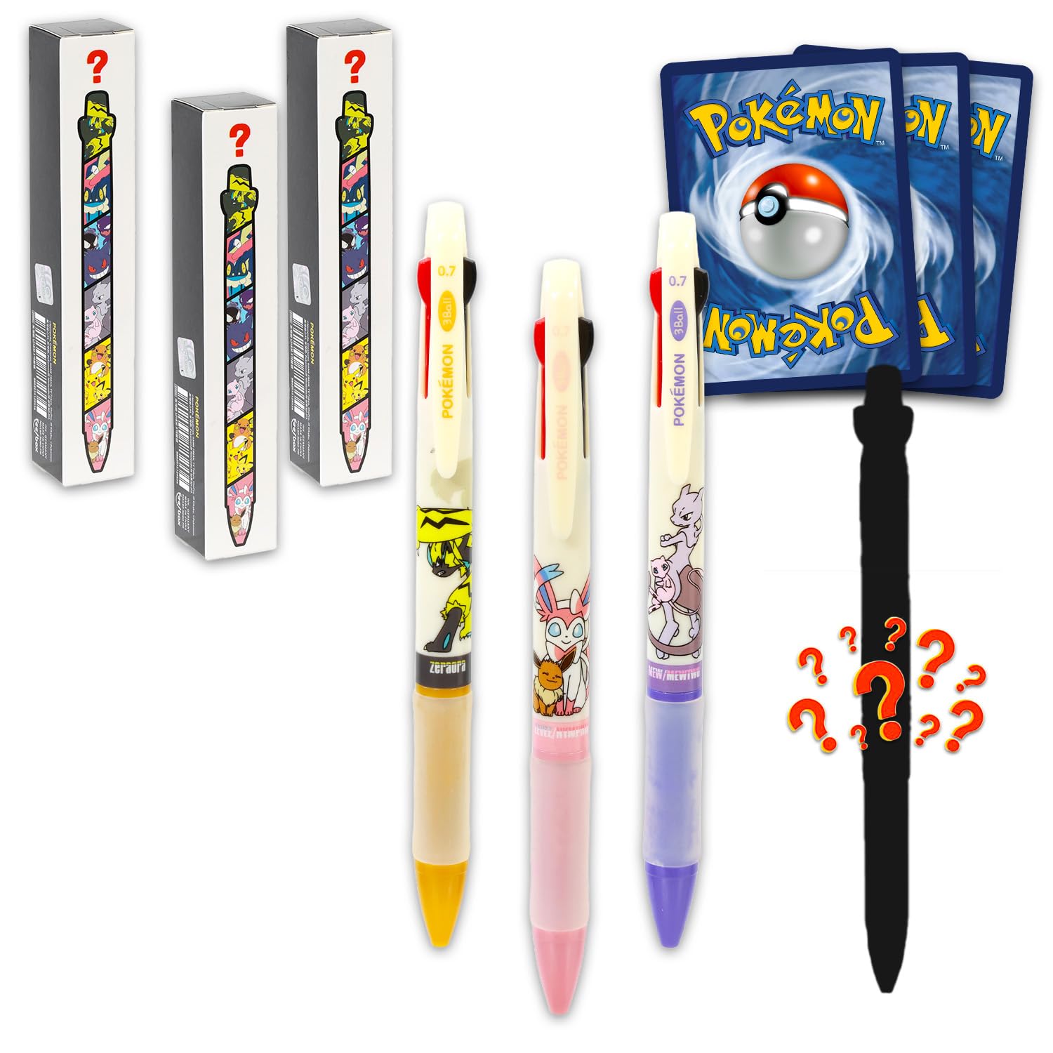 Amazon.co.jp: ポケモンペンセット - ボールペン付きブラインド