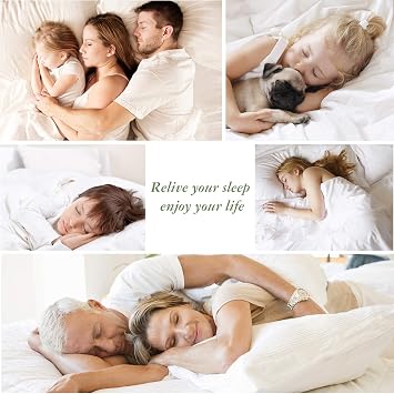 Waterproof Mattress Protector King Size Bamboo Viscose Cooling and Breathable Mattress Pad Cover, Deep Pocket Fitted Sheet-Up to 21 Hypoallergenic Mattress Protection 3D Air Bed Cover for Cozy Sleep